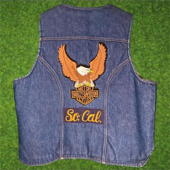 Wrangler vintage biker vest - Picture 1 of 4